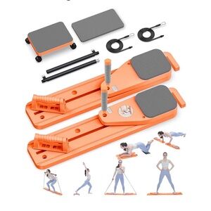 Pilates Board 12 in 1 Mini Plilates Reformer Set Multifuncional Portable Pilates